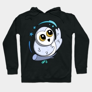 Majestic Snowy Owl Hoodie